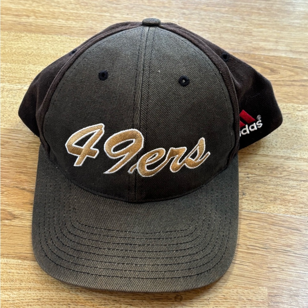Adidas Dark Brown 49ers Cap